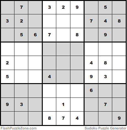 Moderate Sudoku Puzzle