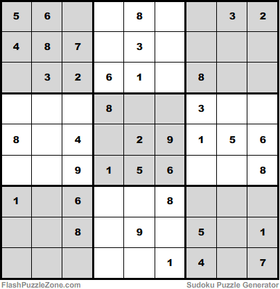 Moderate Sudoku Puzzle
