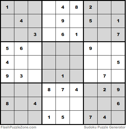 Moderate Sudoku Puzzle