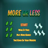 Puzzle games - More or Less